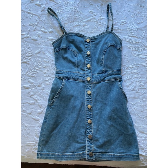 guess jean dresses